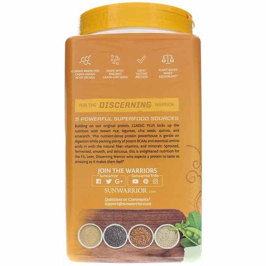 Classic Plus Organic Protein, SUW